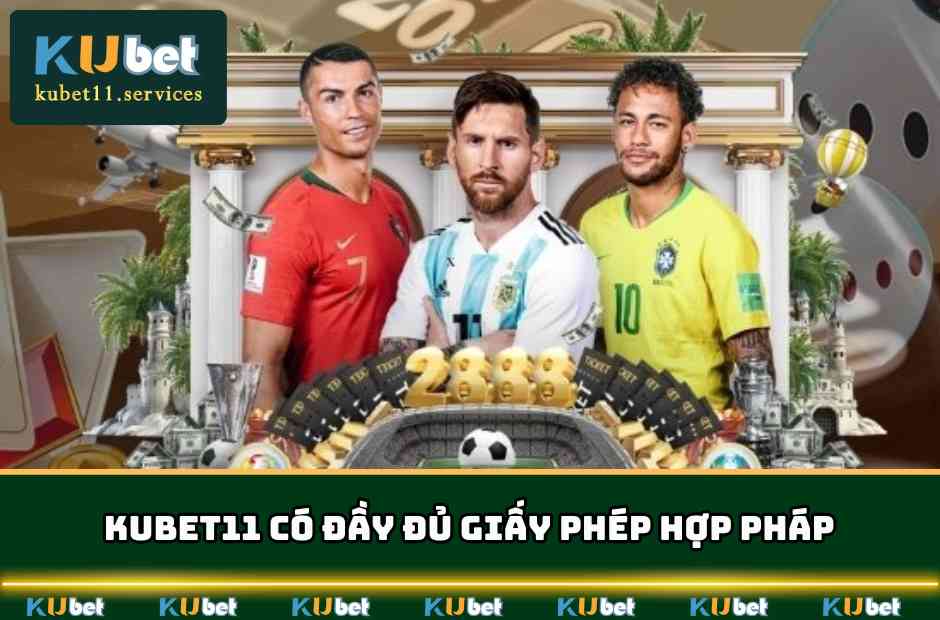 KUBET11 có đầy đủ giấy phép cá cược từ các tổ chức uy tín trên thế giới