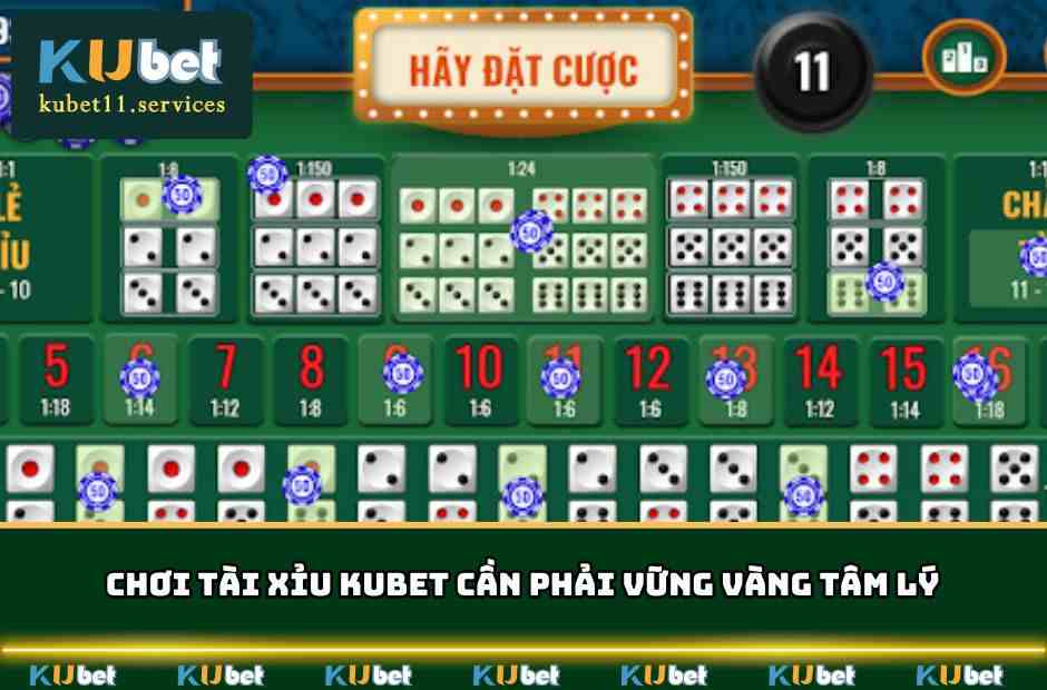 Tài Xỉu Kubet - Trò Chơi Giải Trí Ăn Tiền Thật Cực Hot 6 tai xiu kubet can tam ly vung vang